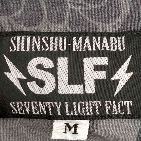 SEVENTY LIGHT FACT} 菊花繚乱 L/S Aloha Shirt メンズ JPN:M