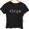 フォーティーファイブアール 45α 天竺編みロゴプリントTシャツ レディース 1