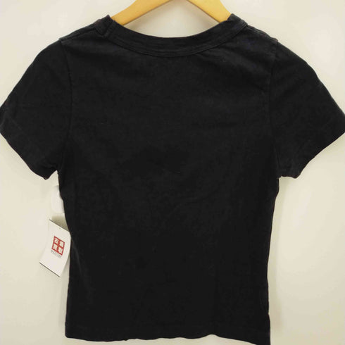 フォーティーファイブアール 45α 天竺編みロゴプリントTシャツ レディース 1