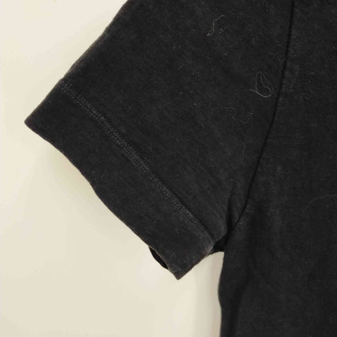 フォーティーファイブアール 45α 天竺編みロゴプリントTシャツ レディース 1