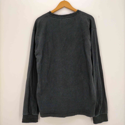 マルシェノア M+RC NOIR ダメージ加工 ロングスリーブTシャツ ロンT メンズ import:M