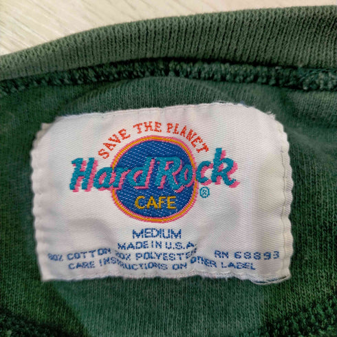 ハードロックカフェ Hard Rock Cafe 90S USA製 刺繍ロゴ スウェット メンズ import:M