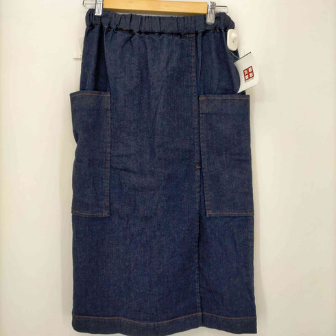 ユニ yuni 19SS ムラ糸デニム タイトスカート レディース FREE