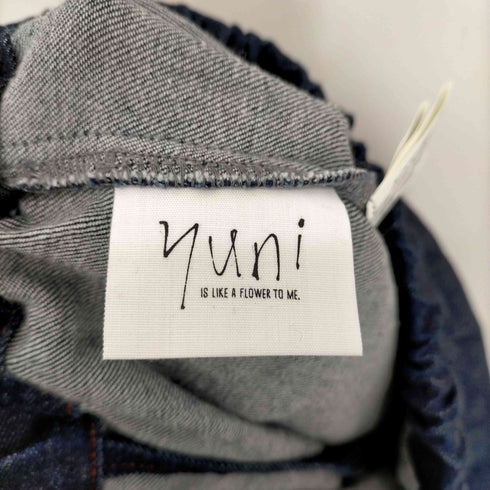 ユニ yuni 19SS ムラ糸デニム タイトスカート レディース FREE