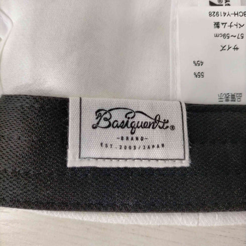 ベーシックエンティ BASIQUENTI SUNGLOW Embroidery Umpire Cap メンズ