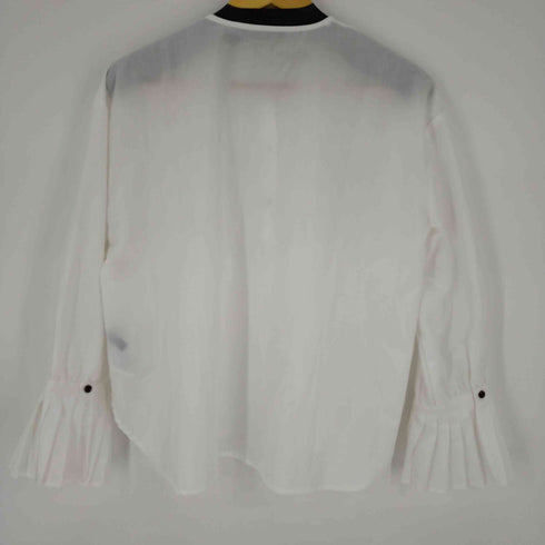 リシェグラマー Riche Glamour 袖フリルシャツ レディース JPN:M