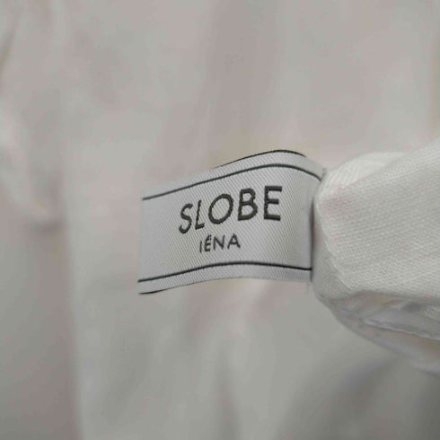 スローブイエナ SLOBE IENA リネンオープンカラーシャツ レディース