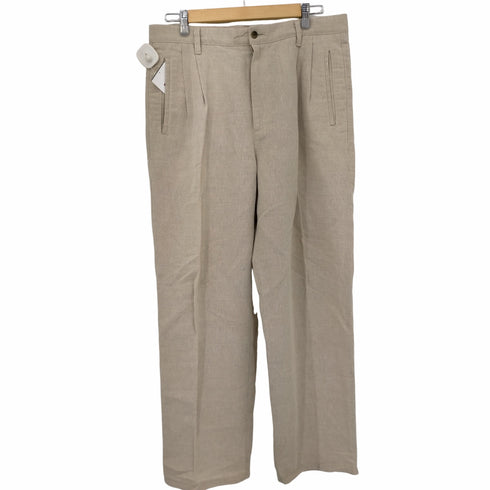 ドッカーズ DOCKERS 90S リネン混 2タック ワイドスラックス メンズ 34/32