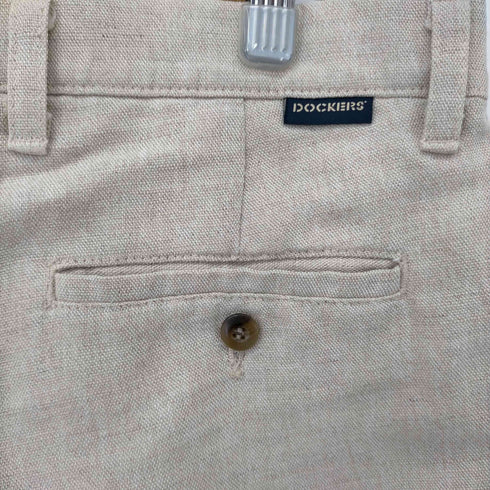 ドッカーズ DOCKERS 90S リネン混 2タック ワイドスラックス メンズ 34/32
