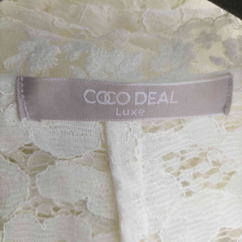 ココディール COCO DEAL 総レースカーディガン レーヨン混 レディース JPN:2