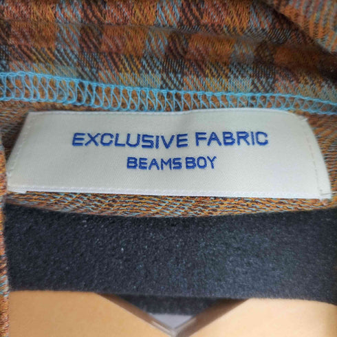 ビームスボーイ BEAMS BOY ボーイ ジャカード チェック タートルネック レディース
