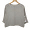 エヴァムエヴァ evam eva cotton wool pullover レディース