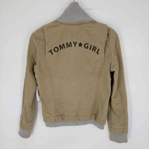 トミージーンズ tommy jeans バックロゴプリントジャケット レディース JPN:S