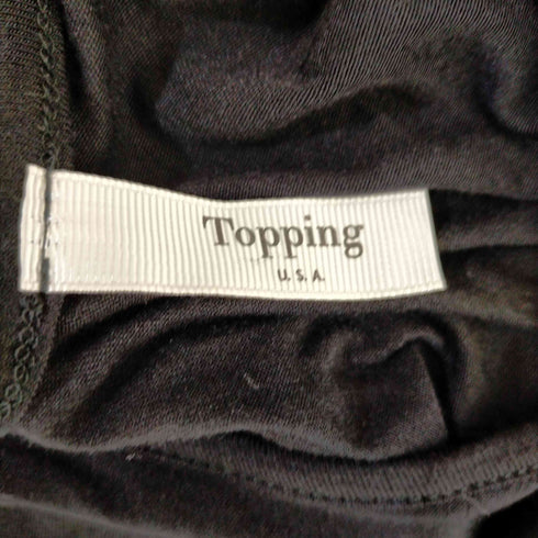 TOPPING USA製 キャミ サルエルサロペット レディース M