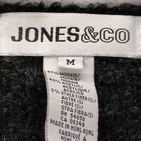 ジョーンズアンドコー jones & co 90S モヘア混 ウールカーディガン レディース import:M