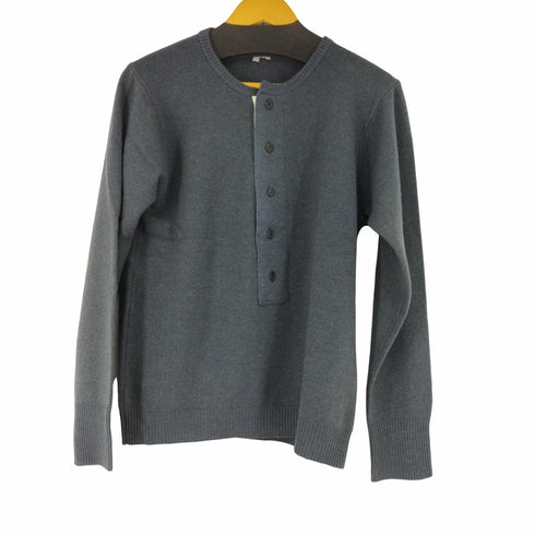 マーガレットハウエル MARGARET HOWELL カシミア混 フロントボタンセーター メンズ import:L