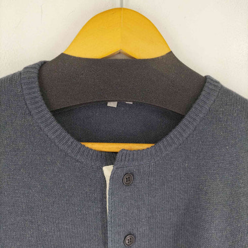 マーガレットハウエル MARGARET HOWELL カシミア混 フロントボタンセーター メンズ import:L