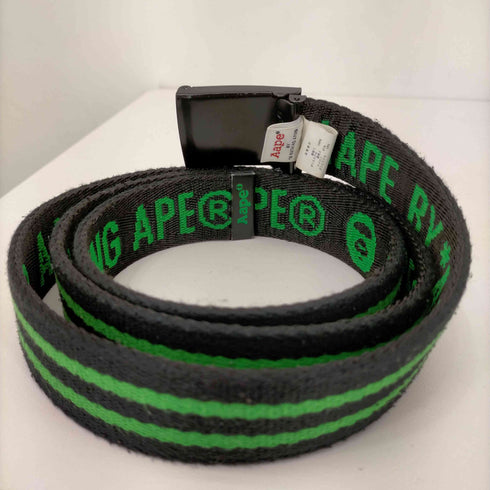 アベイシングエイプ A BATHING APE 総柄ガチャベルト メンズ
