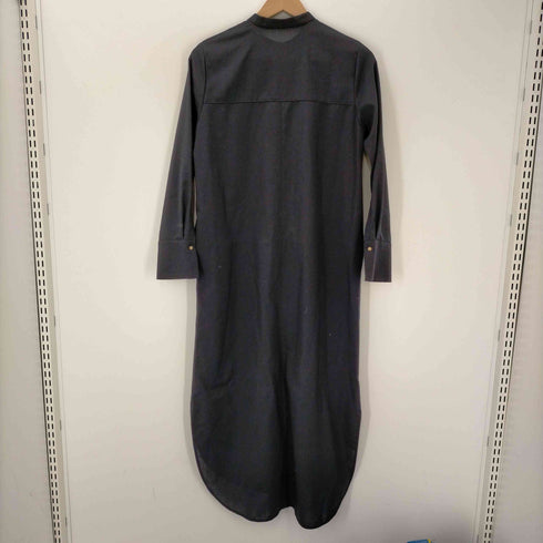 デミルクスビームス Demi-Luxe BEAMS 薄手 バンドカラー 長袖ワンピース レディース JPN:36
