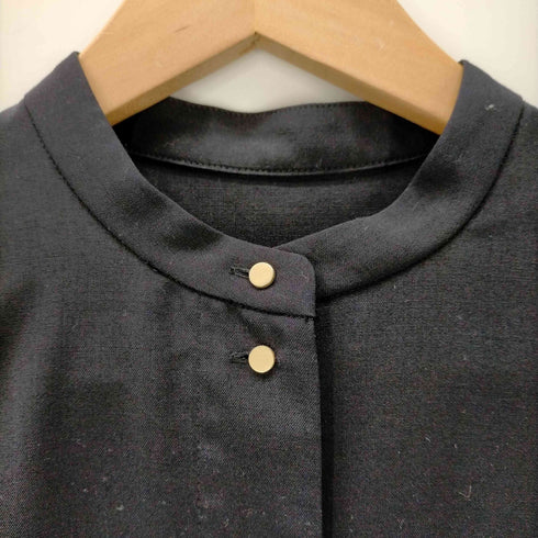 デミルクスビームス Demi-Luxe BEAMS 薄手 バンドカラー 長袖ワンピース レディース JPN:36