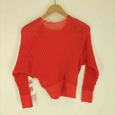 アイテムズ アーバンリサーチ ITEMS URBAN RESEARCH シアーチェックニットプルオーバー レディース FREE