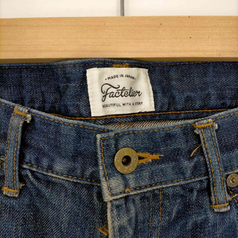 ジャパンブルージーンズ JAPAN BLUE JEANS Factelier ストレートデニム メンズ 36