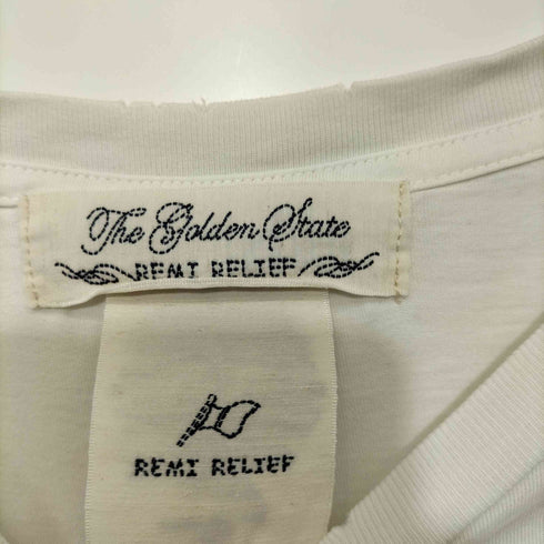 レミレリーフ REMI RELIEF THE SURF フロントプリントTシャツ メンズ JPN:XL