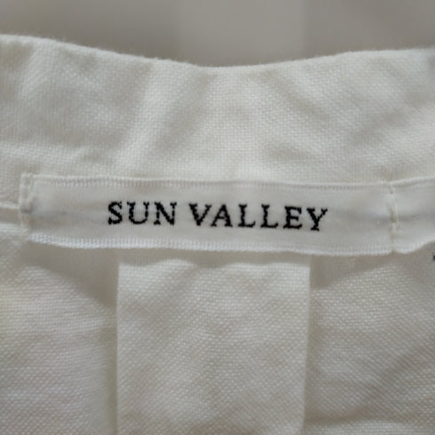 サンバレー Sun Valley ヘンリーネックロングシャツ レディース