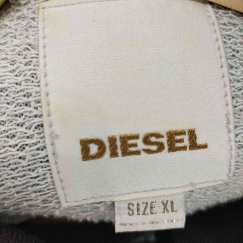 ディーゼル DIESEL 裏地パイル フーデッドナイロンジャケット メンズ import:XL