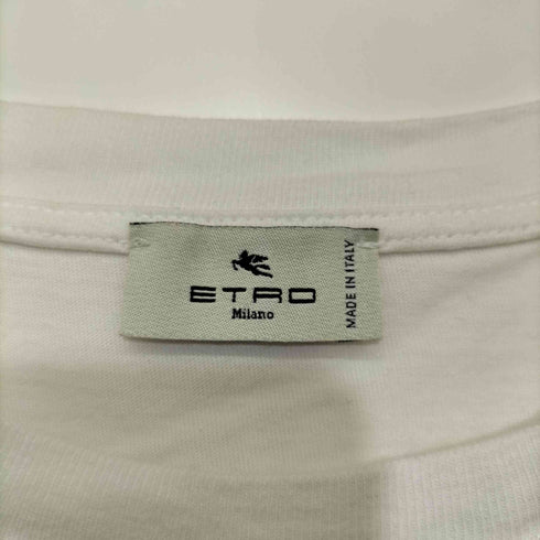 エトロ ETRO フロントロゴTシャツ メンズ L
