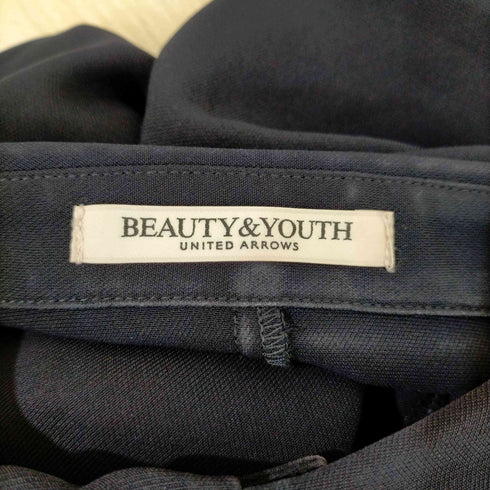 ビューティーアンドユースユナイテッドアローズ BEAUTY & YOUTH UNITED ARROWS ポリエステルツイル ワークジャンプスーツ レディース M