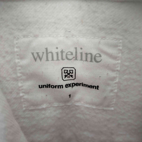 ユニフォームエクスペリメント uniform experiment PANEL BORDER FLANNEL B.D SHIRT メンズ 1
