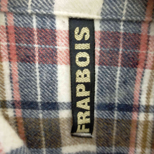 フラボア FRAPBOIS ニットポケット切替ネルシャツ レディース 1