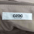 オゾック OZOC バンブーハンドル花柄ショルダーバッグ レディース