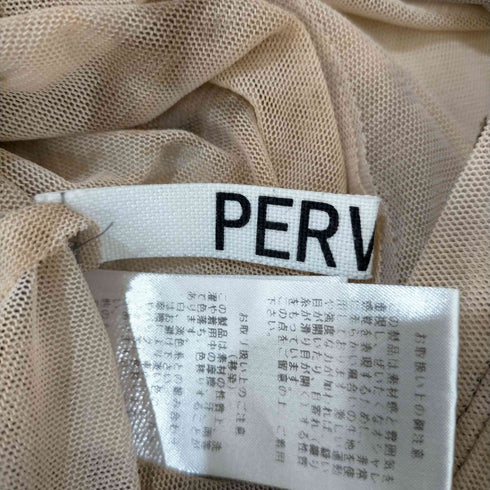 パーバーズ PERVERZE cut-o ff slit dress レディース FREE