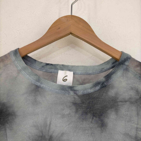 ロクビューティーアンドユースユナイテッドアローズ 6 BEAUTY & YOUTH UNITED ARROWS SUKE TIE DYE MOTIF KNIT PULLOVER レディース