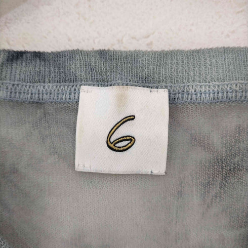 ロクビューティーアンドユースユナイテッドアローズ 6 BEAUTY & YOUTH UNITED ARROWS SUKE TIE DYE MOTIF KNIT PULLOVER レディース