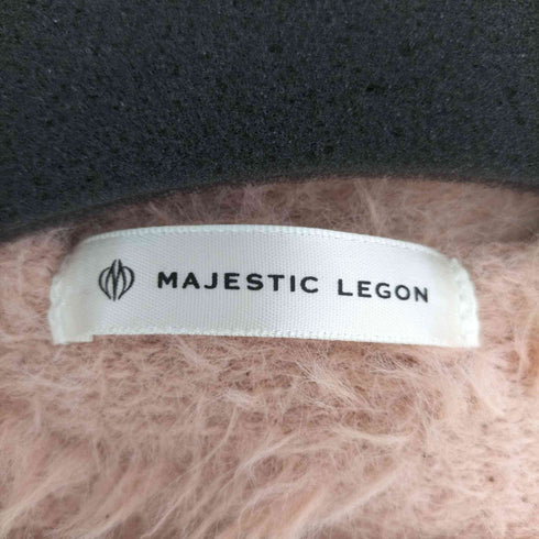 マジェスティックレゴン MAJESTIC LEGON フワフワシャギーミディカーディガン レディース JPN:M