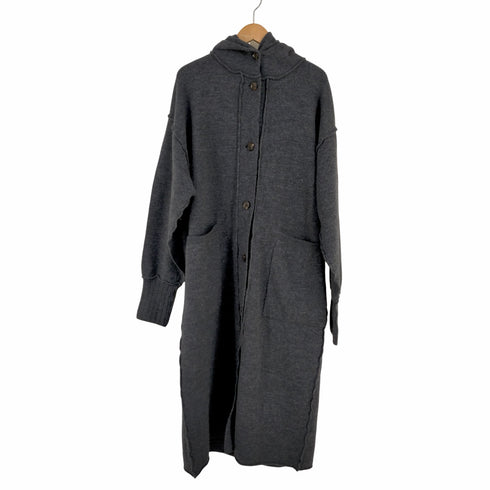 パーバーズ PERVERZE Hoodie Knit Long Coat レディース FREE