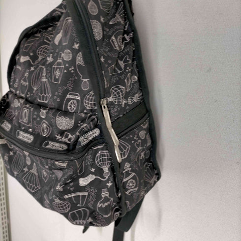 レスポートサック LeSportsac 総柄リップストップバックパック レディース