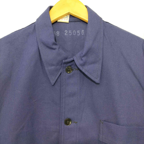サンフォード SANFORD 70s magasins bleus ユーロワークジャケット 左綾 ミントコンディション メンズ FR:48