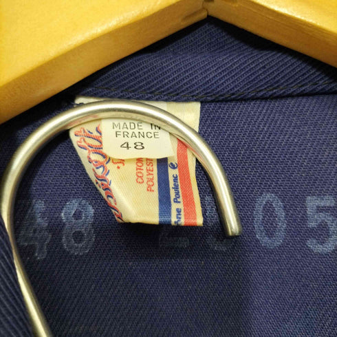 サンフォード SANFORD 70s magasins bleus ユーロワークジャケット 左綾 ミントコンディション メンズ FR:48