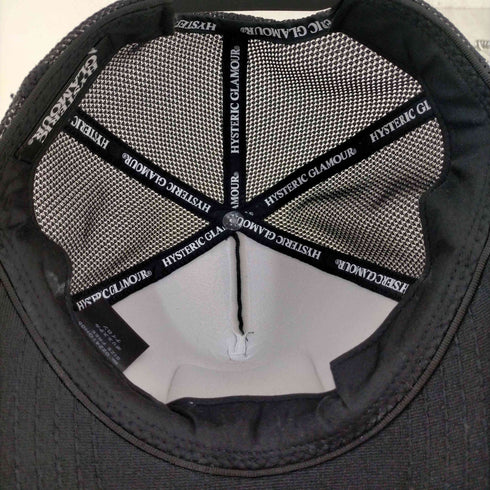 ヒステリックグラマー HYSTERIC GLAMOUR HYS HATワッペン メッシュキャップ メンズ