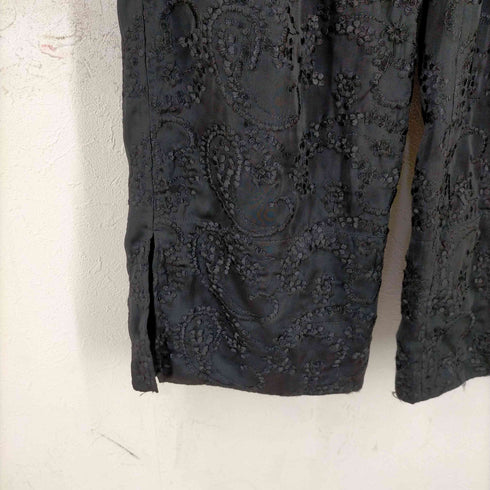 フミエタナカ FUMIE=TANAKA embroidery slit PA レディース