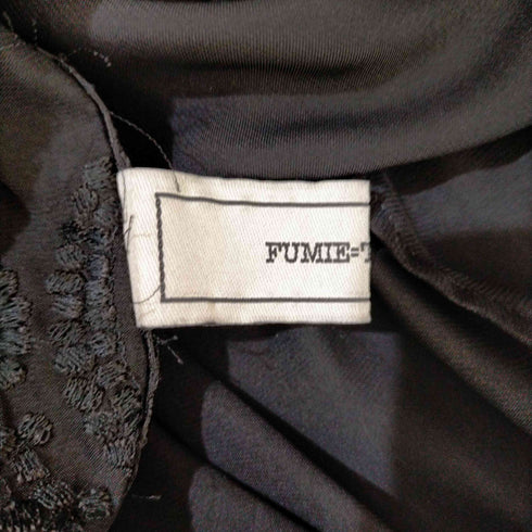 フミエタナカ FUMIE=TANAKA embroidery slit PA レディース