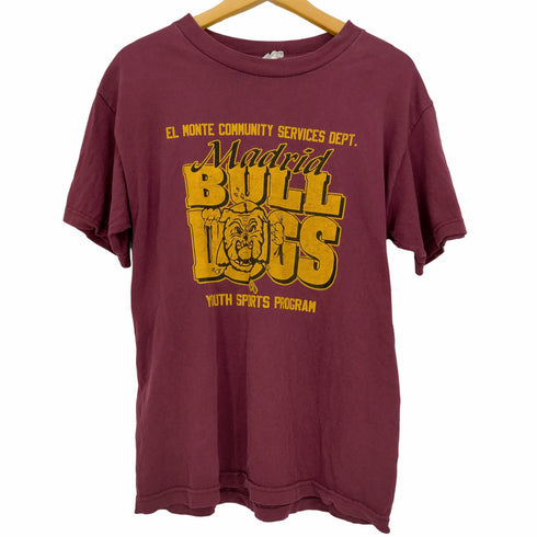 アルスタイル alstyle 90-00s メキシコ製 BULL DOGS ナンバリングTシャツ メンズ import:M