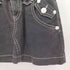 バーバリーズブルーレーベル BURBERRYS BLUE LABEL ブラック デニム ミニ スカート レディース UK:25