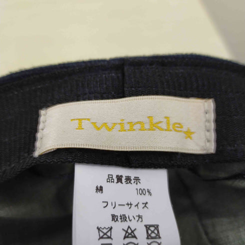 twinkle コットンナイロンマリンキャップ レディース