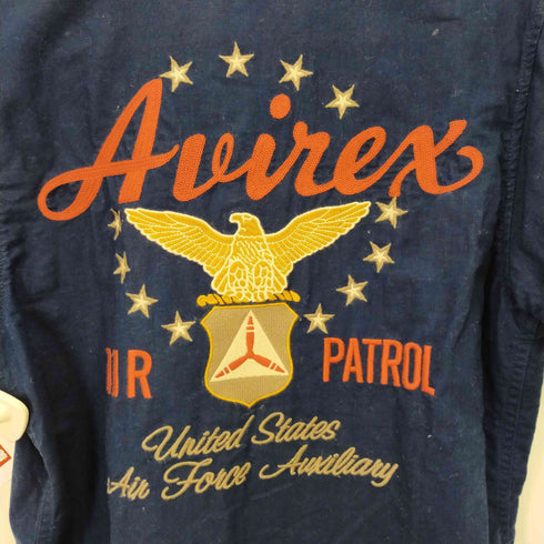 アヴィレックス AVIREX AIR PATROL EMBROIDERY SHIRT メンズ JPN:M