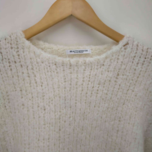 ビューティーアンドユースユナイテッドアローズ BEAUTY & YOUTH UNITED ARROWS ウールアルパカブレンド ブークレ オーバーニット レディース FREE